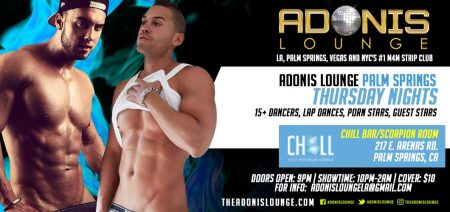 Adonis Lounge Palm Springs Gay Strip Club