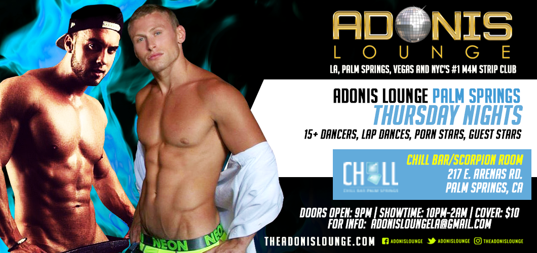 Adonis Lounge Palm Springs Gay Strip Club - Adonis Lounge Palm Springs.
